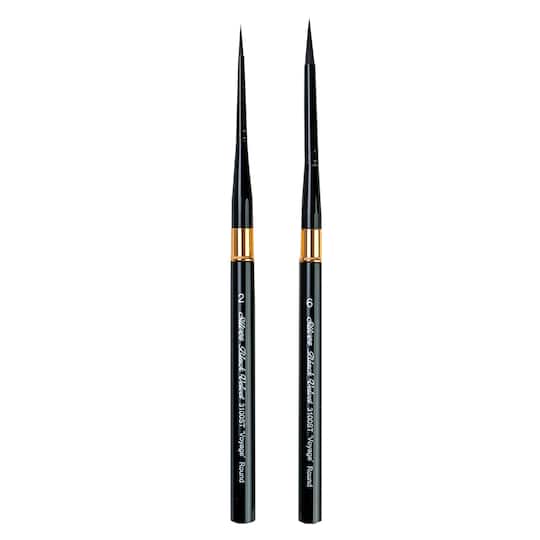 Silver Brush Limited Black Velvet® Small Travel Brushes Set